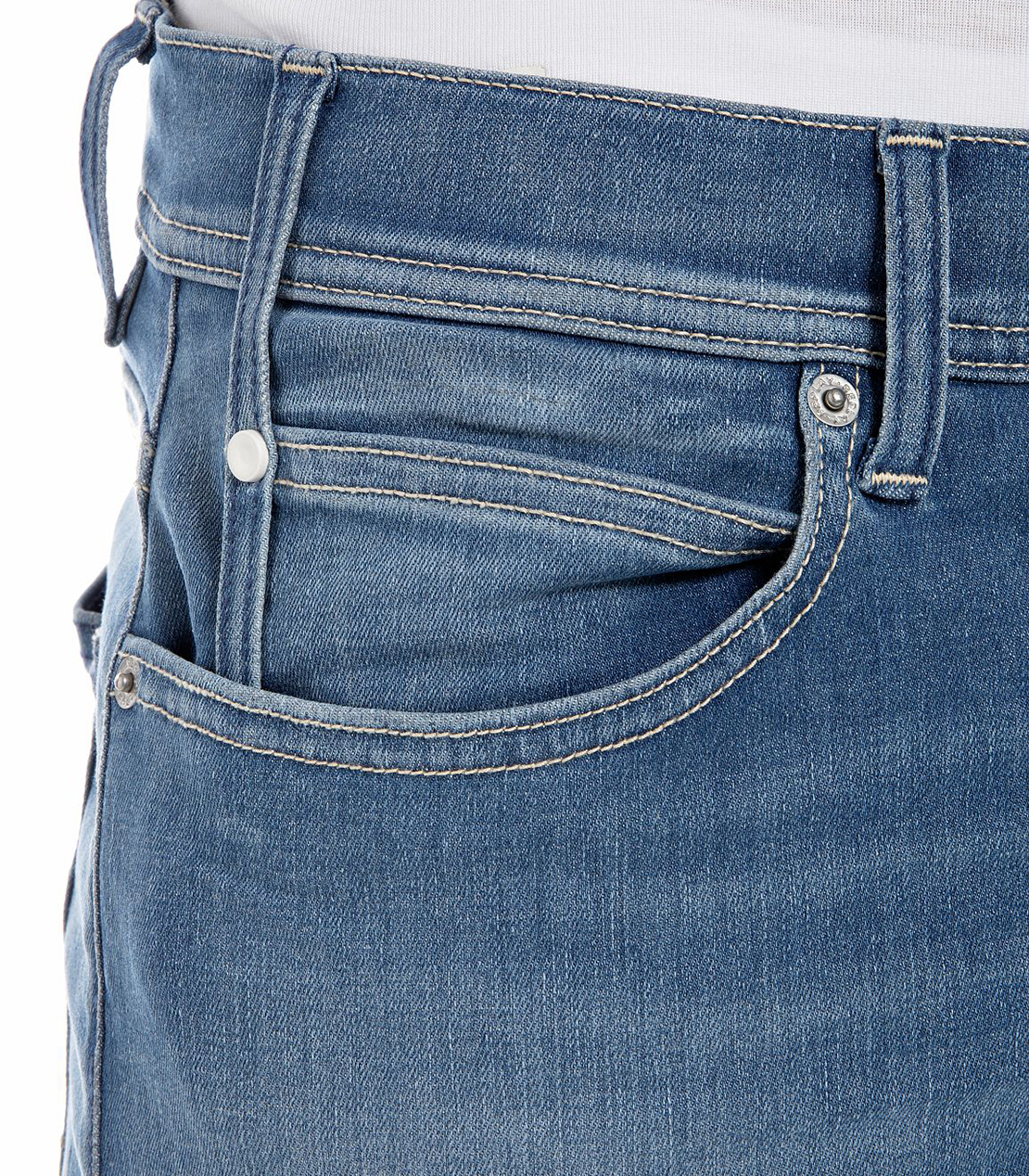 テーパード Hyperflex リサイクル360°デニムショーツ 詳細画像 ミディアムブルー 6